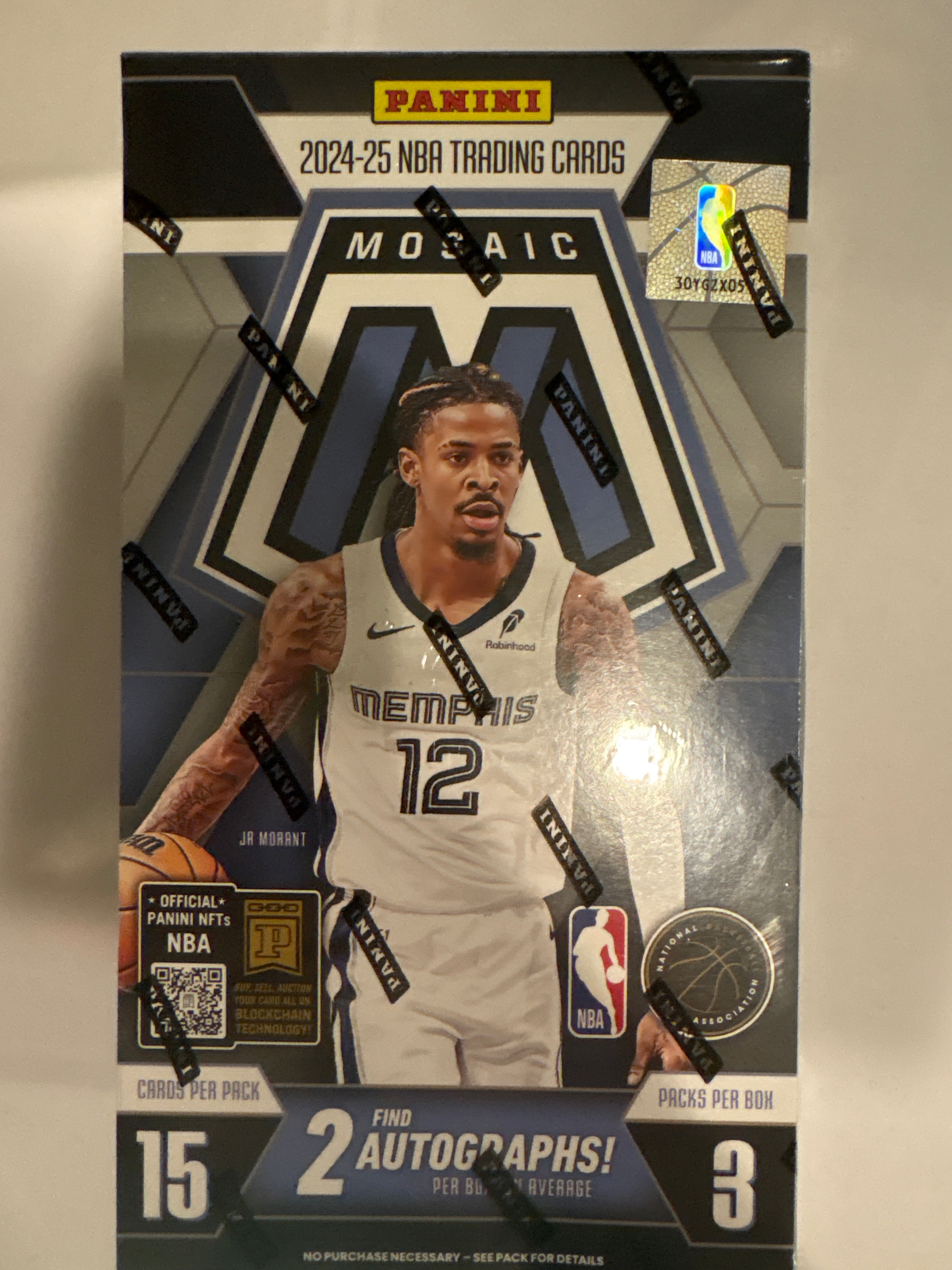 2024-25 Panini Mosaic Basketball Hobby Box