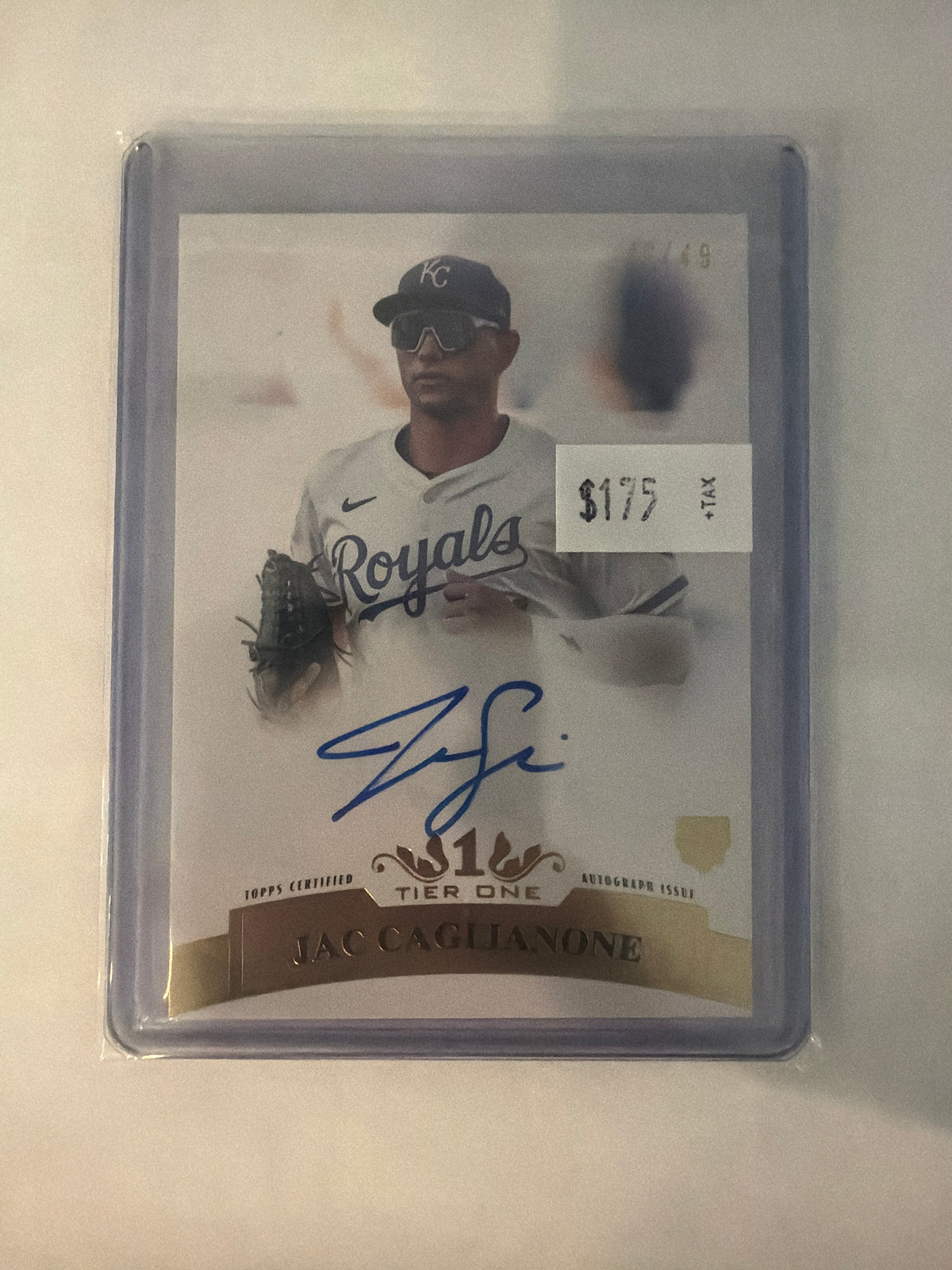 2026 Topps, Jac Caglianone Autograph 42/49