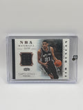 2013 National Treasures NBA Materials Tim Duncan Game Used PATCH /99 #30 Spurs