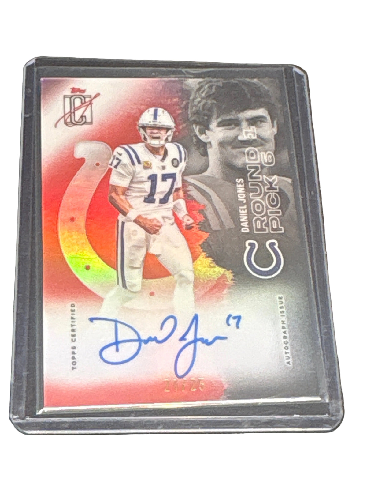 2025 Topps Signature Class NFL - Daniel Jones (Auto) /25 #59