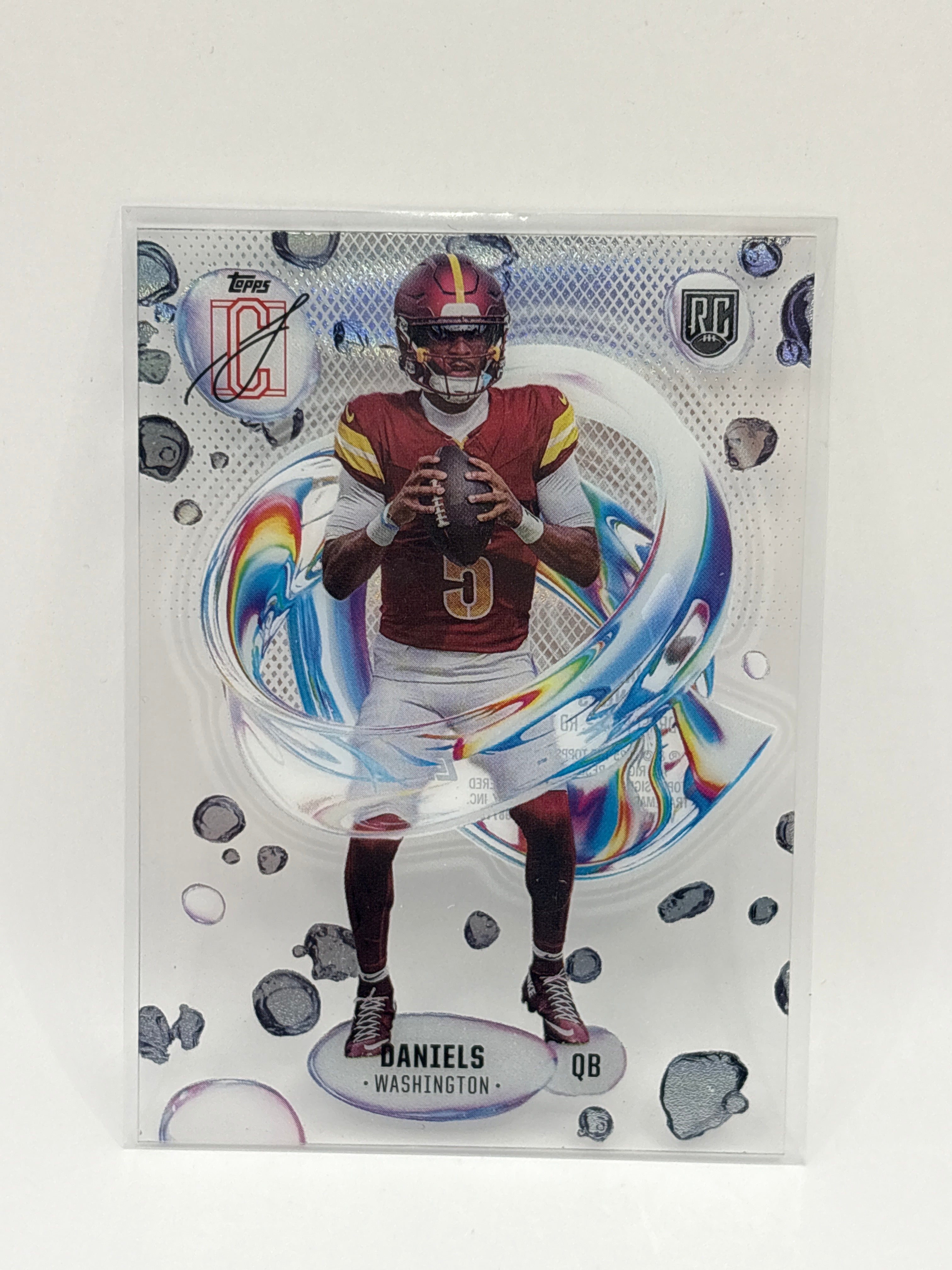 2024 Topps Signature Class Jayden Daniels Fluidity Rookie Card SP #F-2 (RC)
