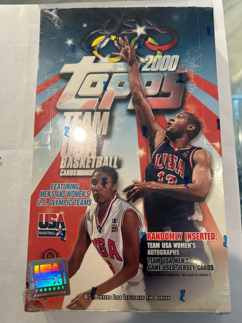 2000 Topps Team USA Hobby box