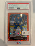 2022-23 O-Pee-Chee Platinum Dylan Cozens Red X-Fractor Prizm 21/25 PSA 9