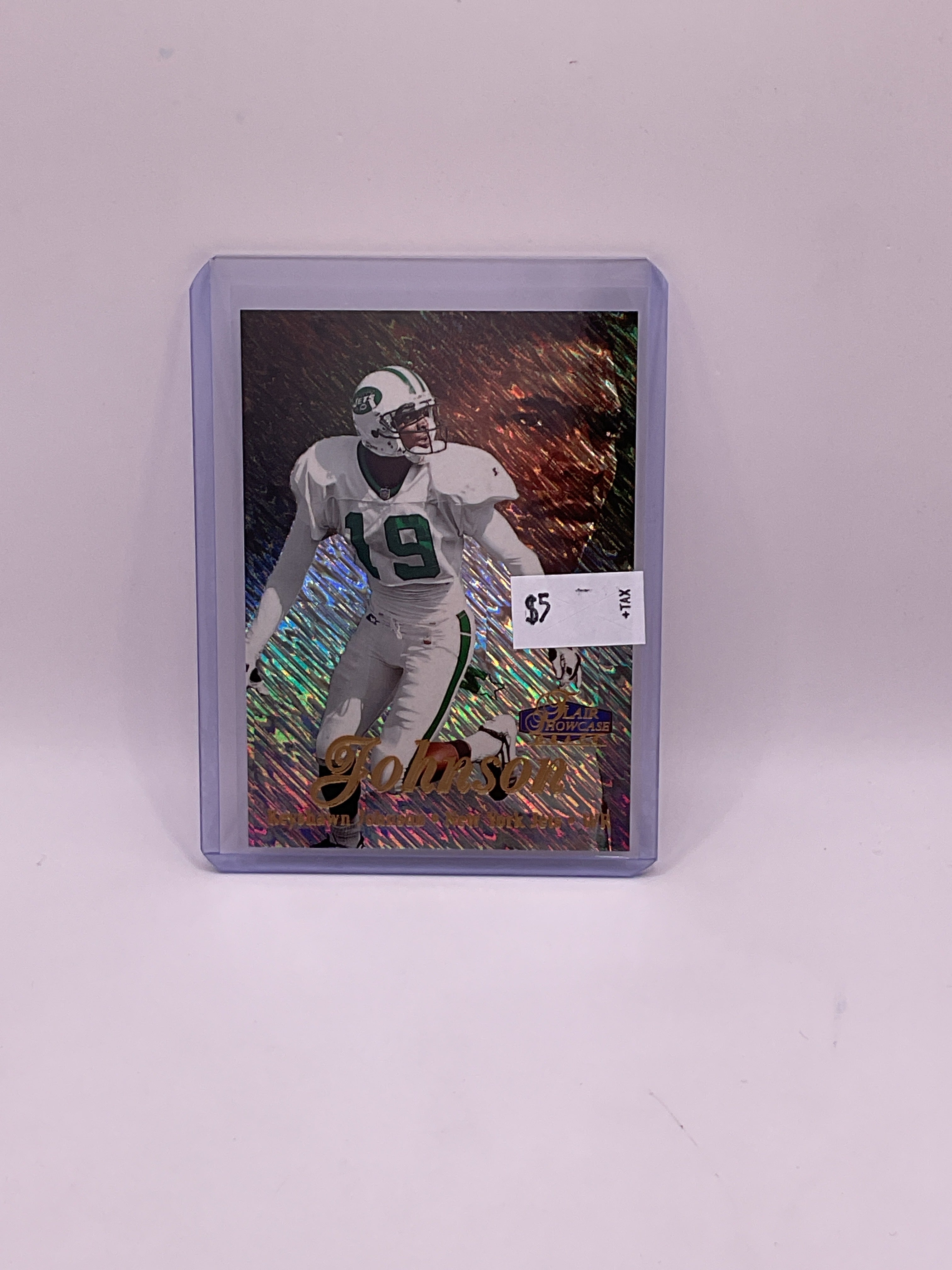 1998 Flair Showcase Keyshawn Johnson
