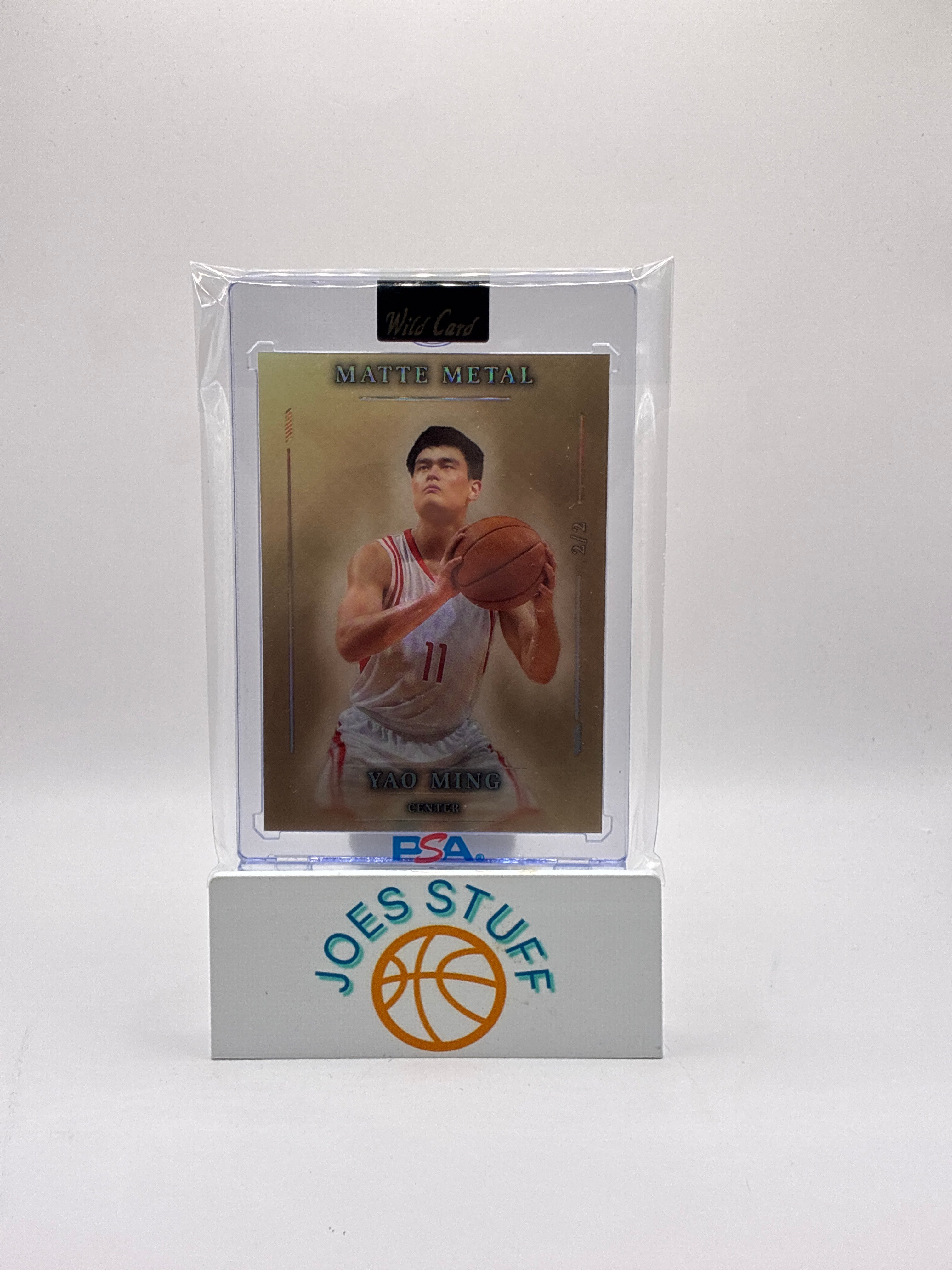 2026 Wild Card Matte Metal Yao Ming 2/2