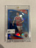 2025-26 Topps Chrome Premier League Declan Rice Blue Refractor 085/150