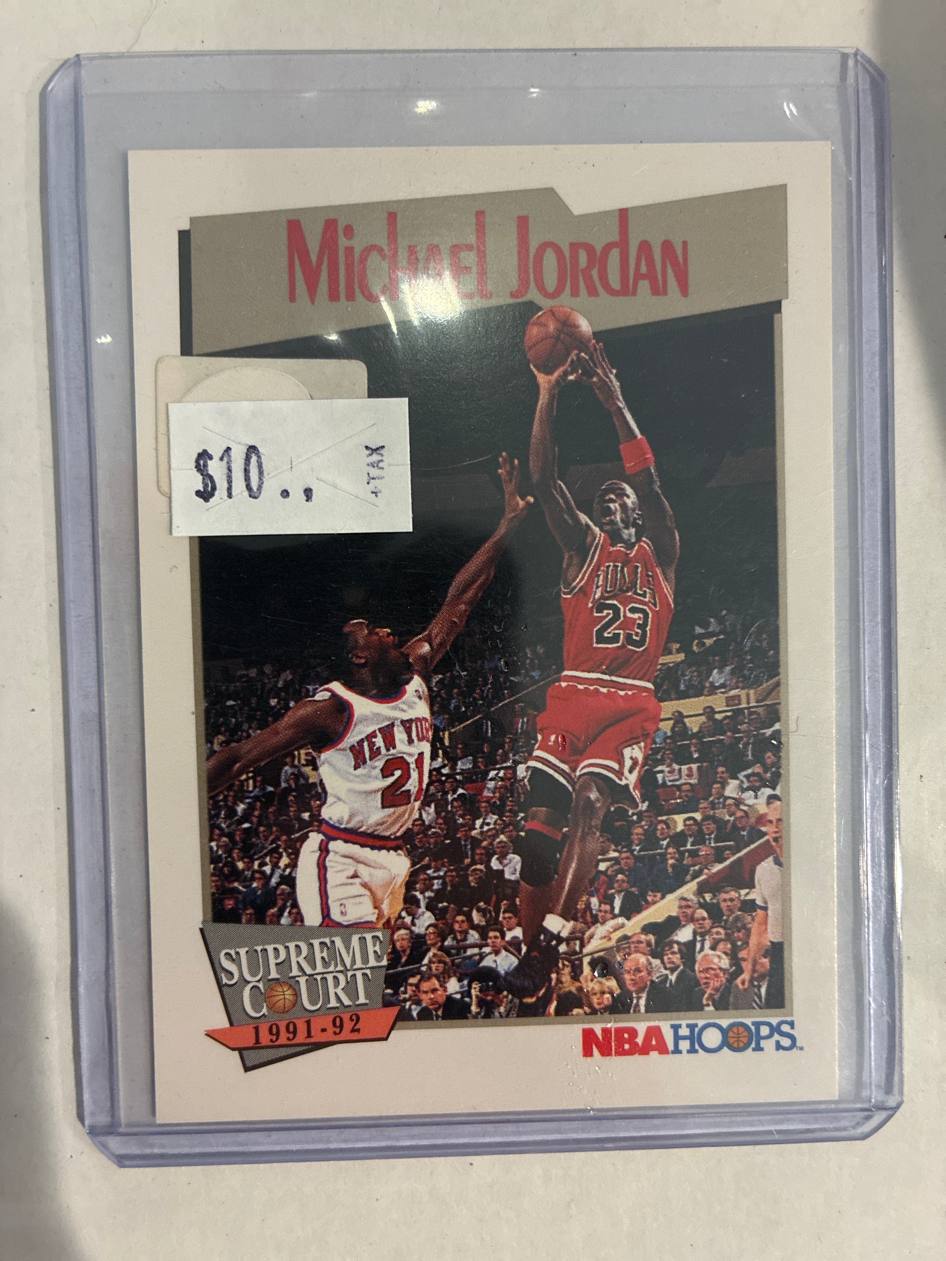 1991-92 NBA Hoops Michael Jordan Supreme Court #455