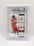 2015 Panini Rob Gronkowski National Treasures Materials 10/10 Beckett 9