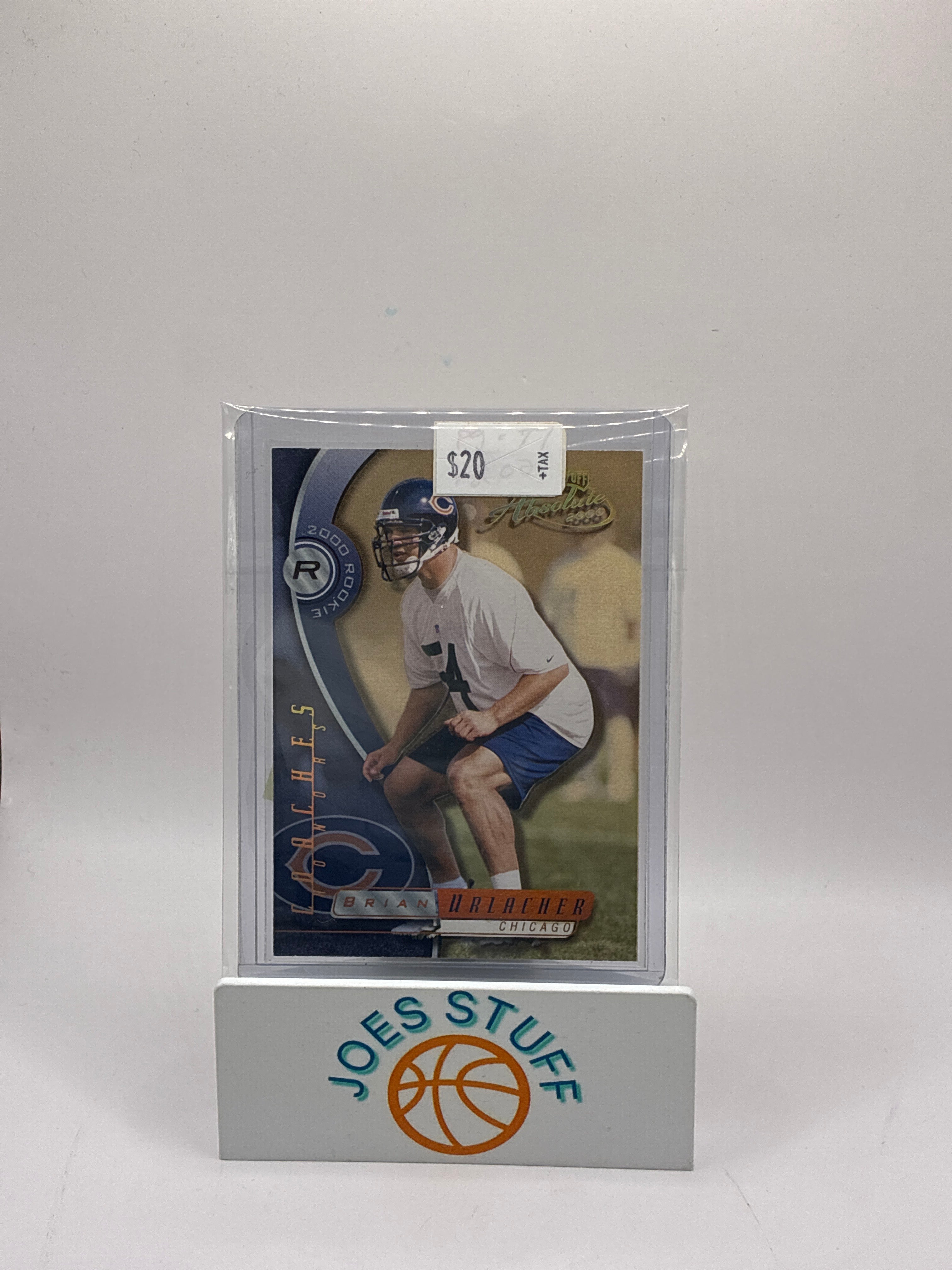 2000 Playoff Absolute 2000 Rookie Brian Urlacher #161 Coaches Honors 105/300