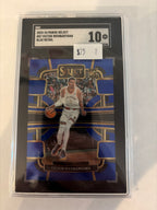 2023/24 Panini Select Victor Wembanyama blue retail SGC10 ￼