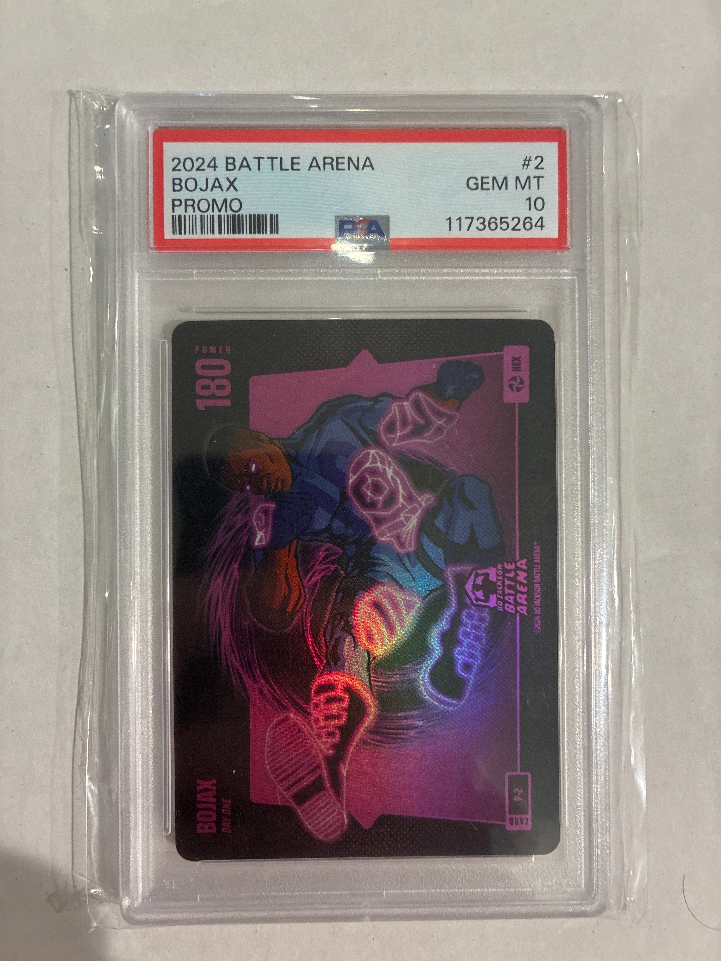 2025 BOBA Bojax Hex Parallel PSA 10