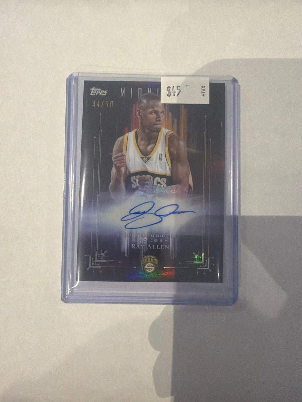 2025 Dark Marks Midnight Ray Allen auto 44/50