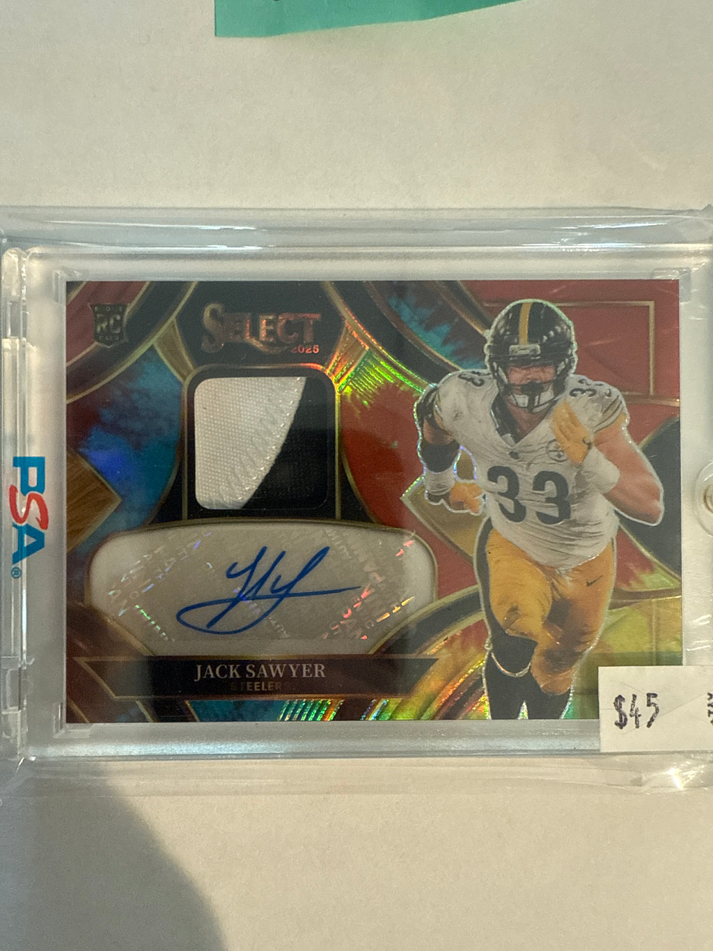 2025 Select Jack Sawyer Tie Dye Patch Auto