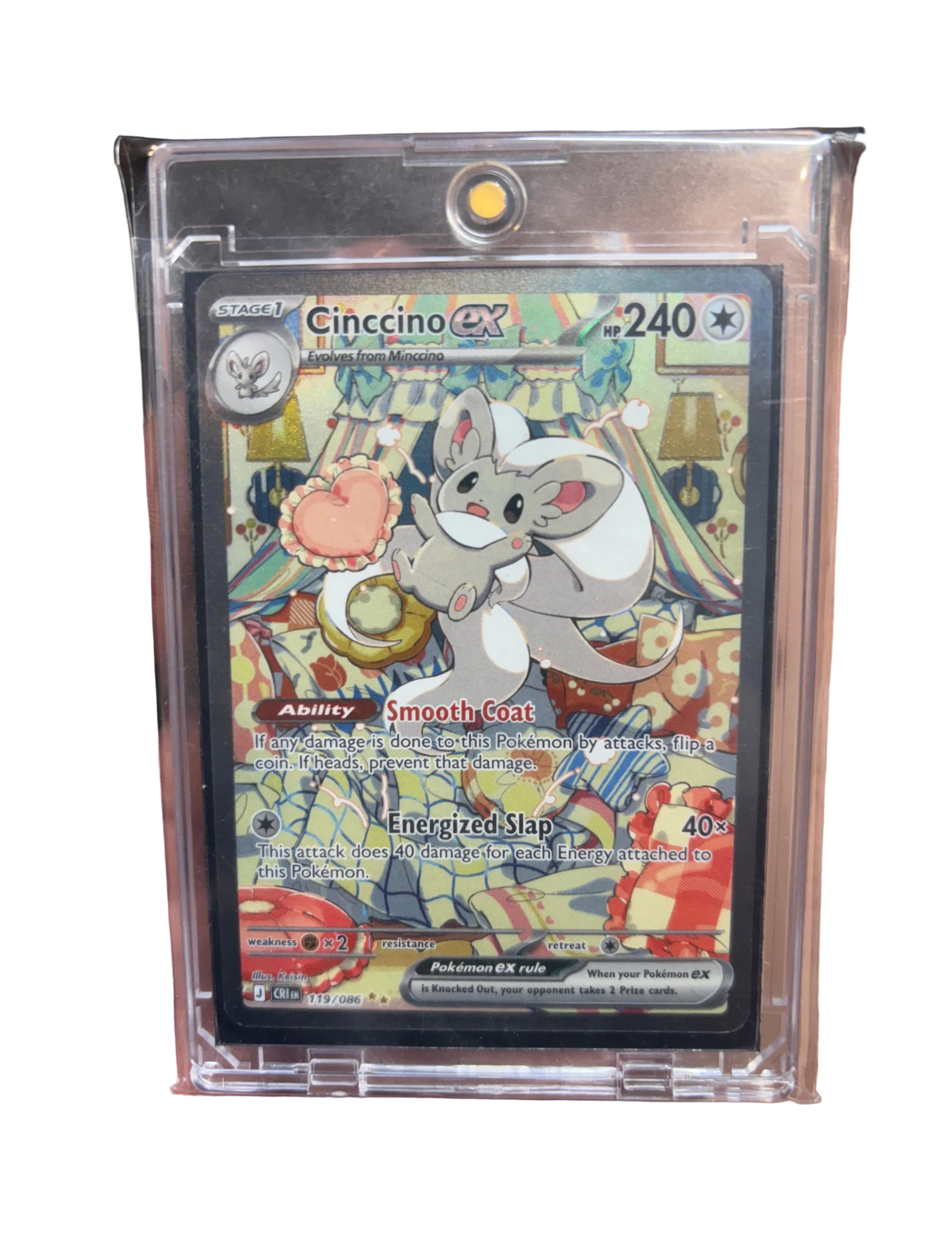 Pokemon - Cinccino ex 119/086