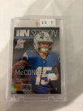 2025 Topps Signature Ladd McConkey IN SEASON /10