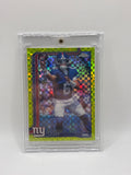 2025 Topps Chrome Rookies Jaxson Dart #306 Lime Green X-Fractor