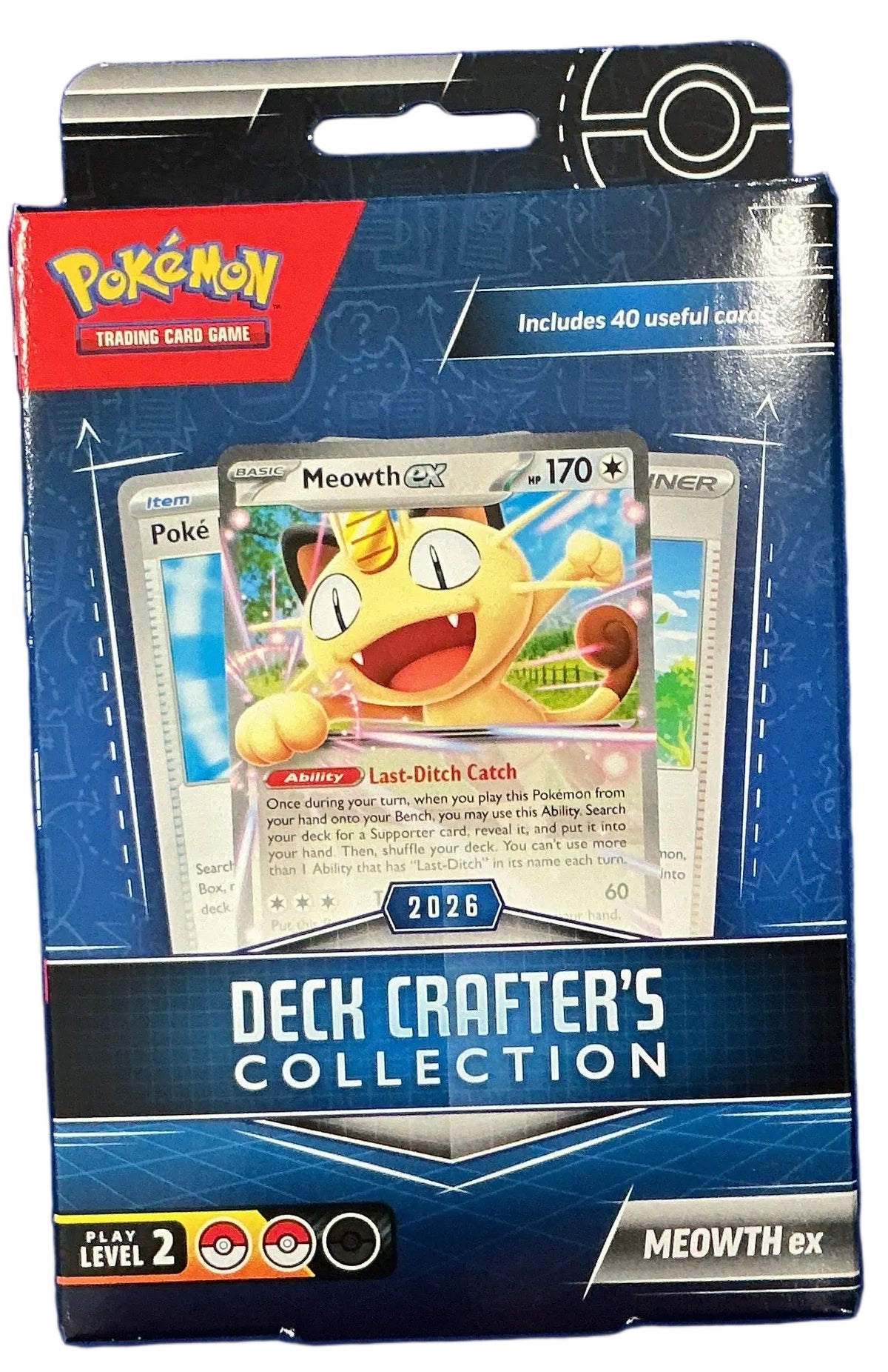Pokemon Deck Crafters Collection (meowth ex)