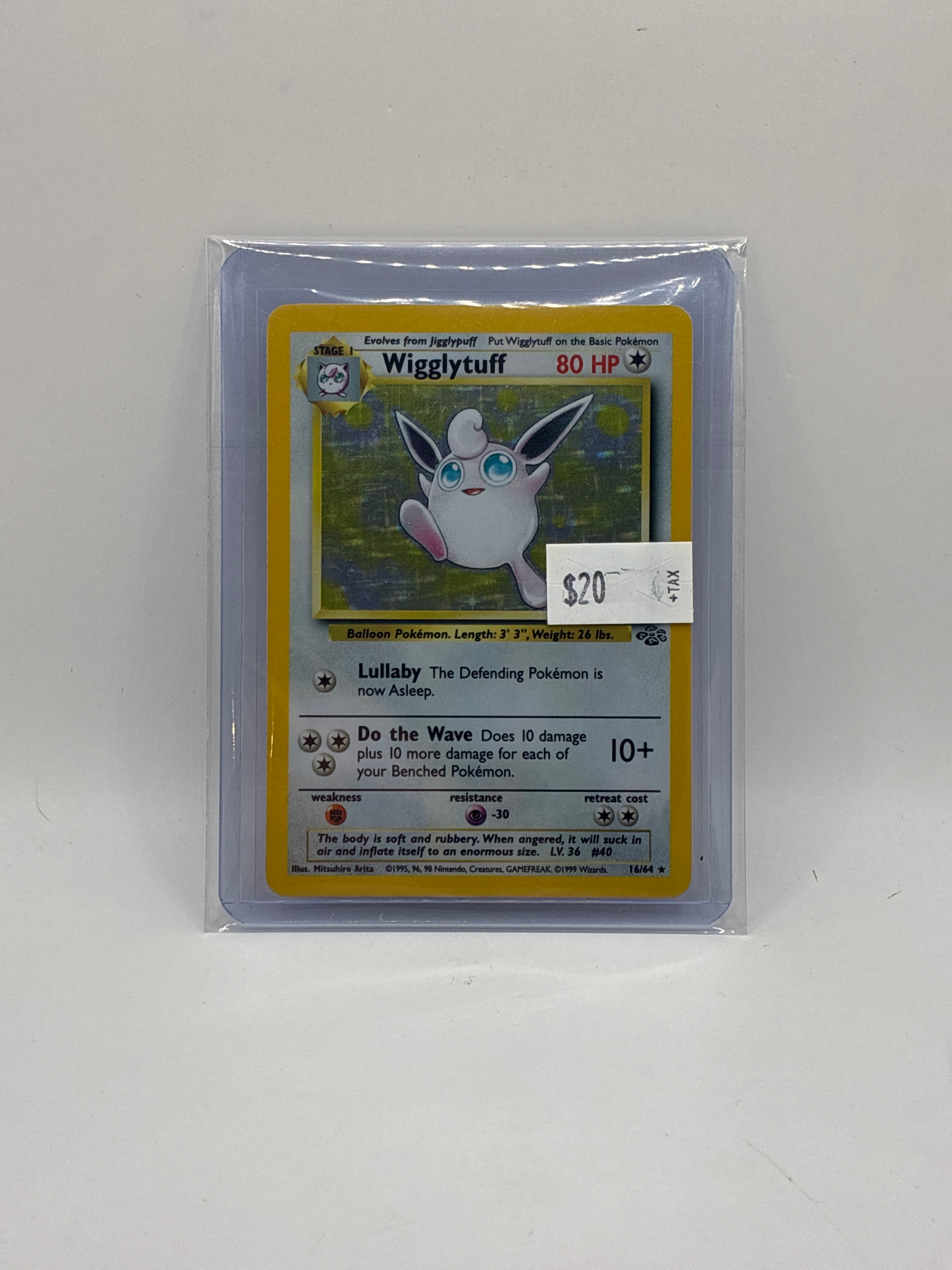 Wigglytuff 16/64 Jungle Holo