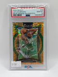 2024 Select Jaylen Brown Neon Orange Pulsar 03/18 PSA 10