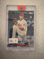 2018 Topps Shohei Ohtani white jersey ￼