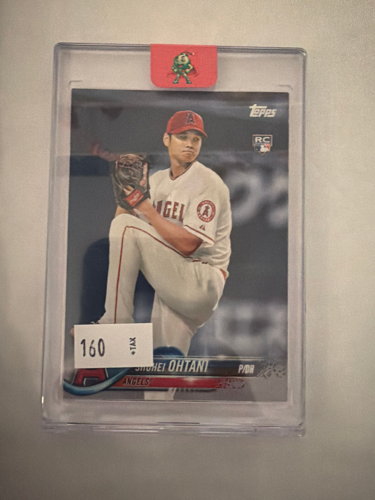 2018 Topps Shohei Ohtani white jersey ￼