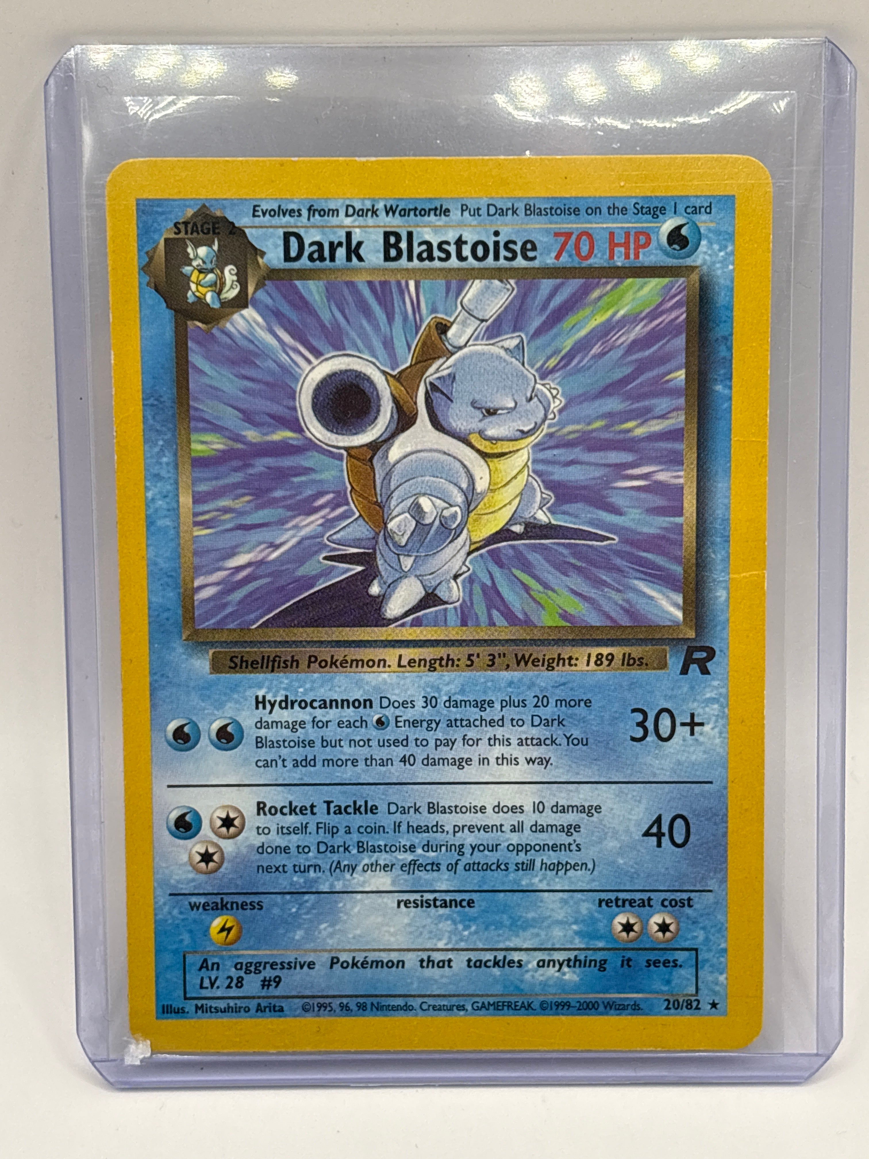 Dark Blastoise 20/82 Team Rocket Regular