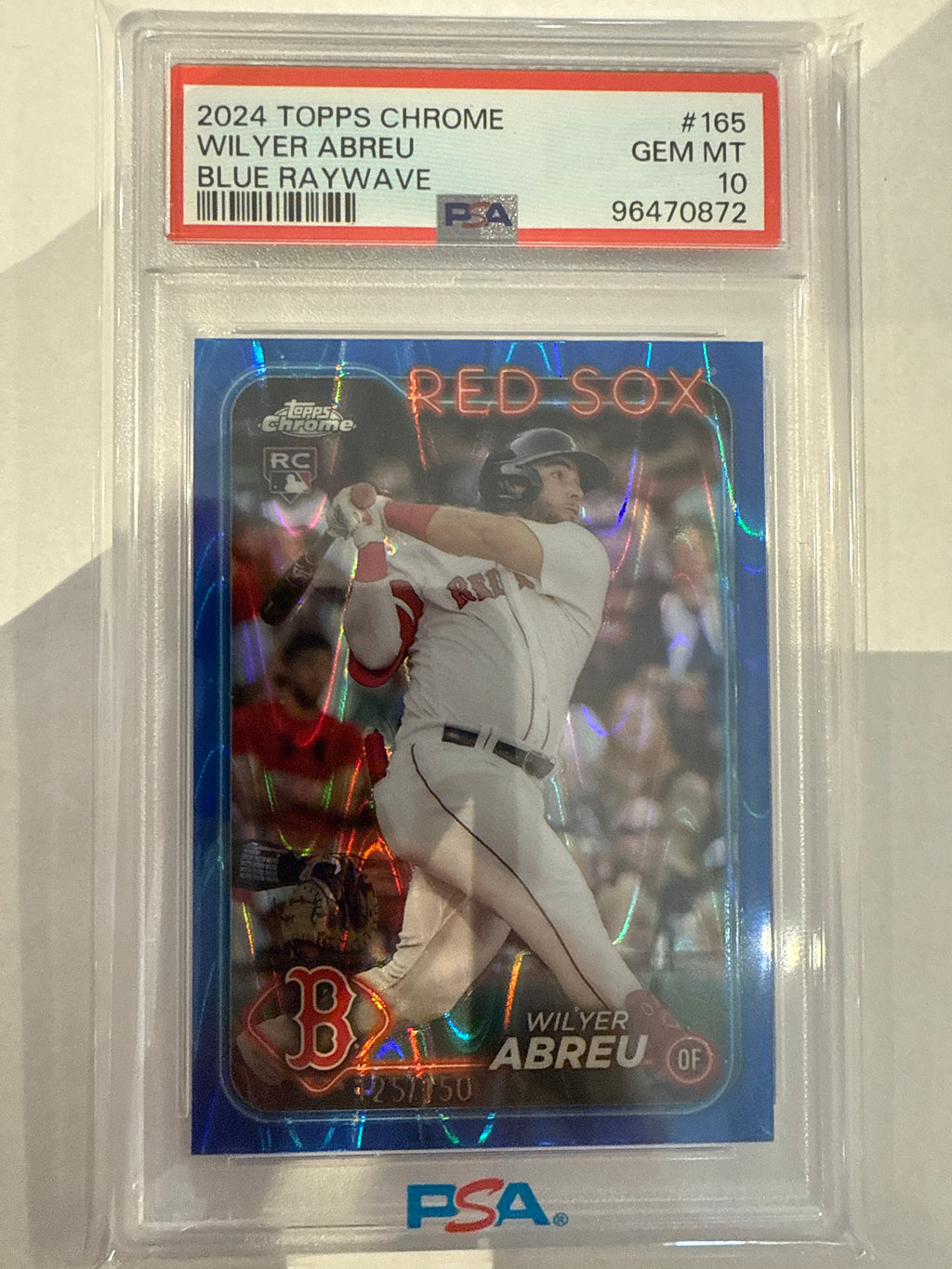 2024 Topps chrome Wilyer Abreu