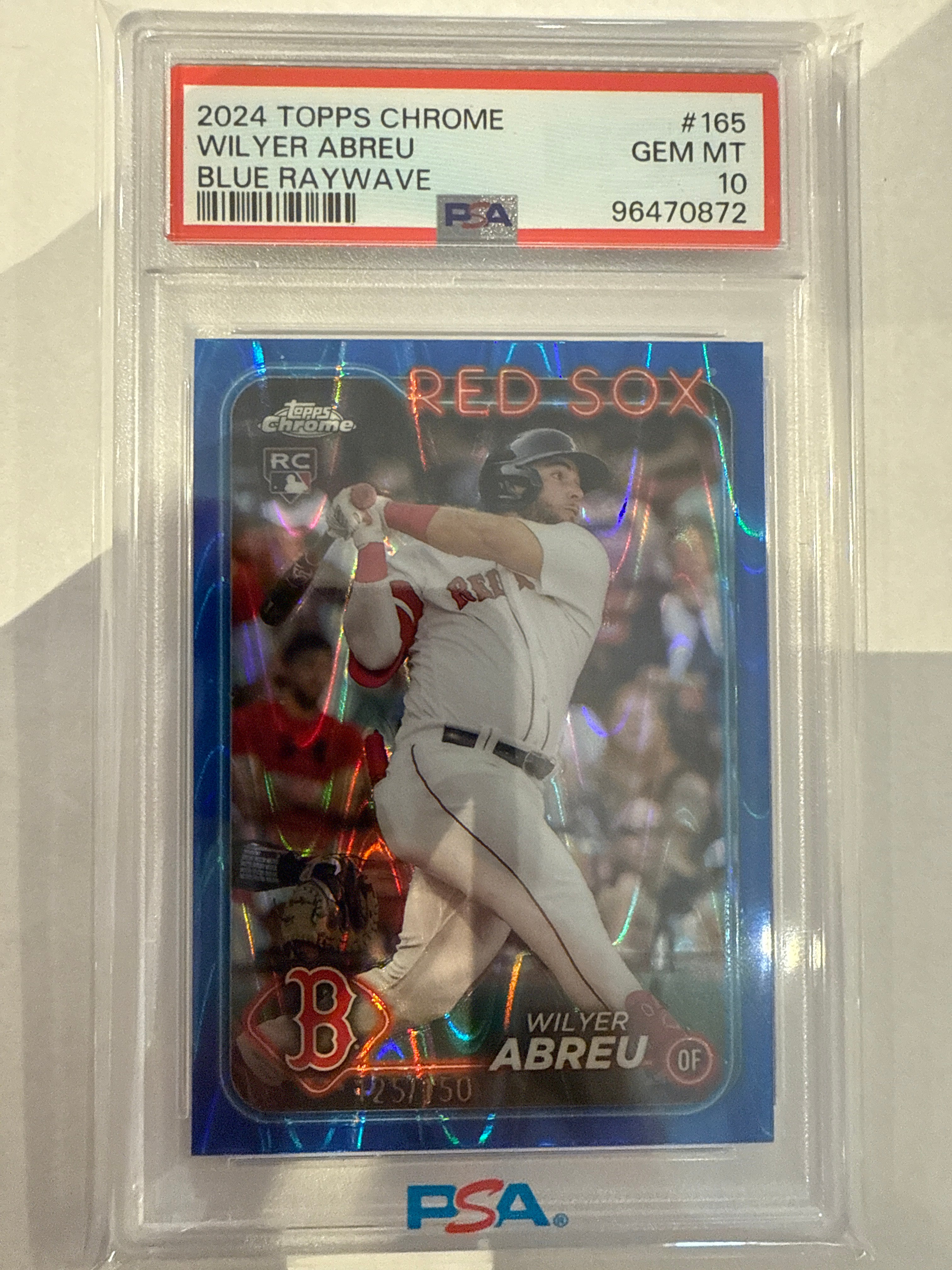2024 Topps chrome Wilyer Abreu