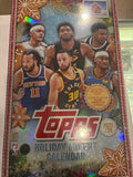 2025/26 Topps Basketball Holiday Advent Calendar