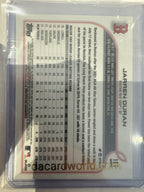 2022 Topps Chrome Jarren Duran Blue Sapphire
