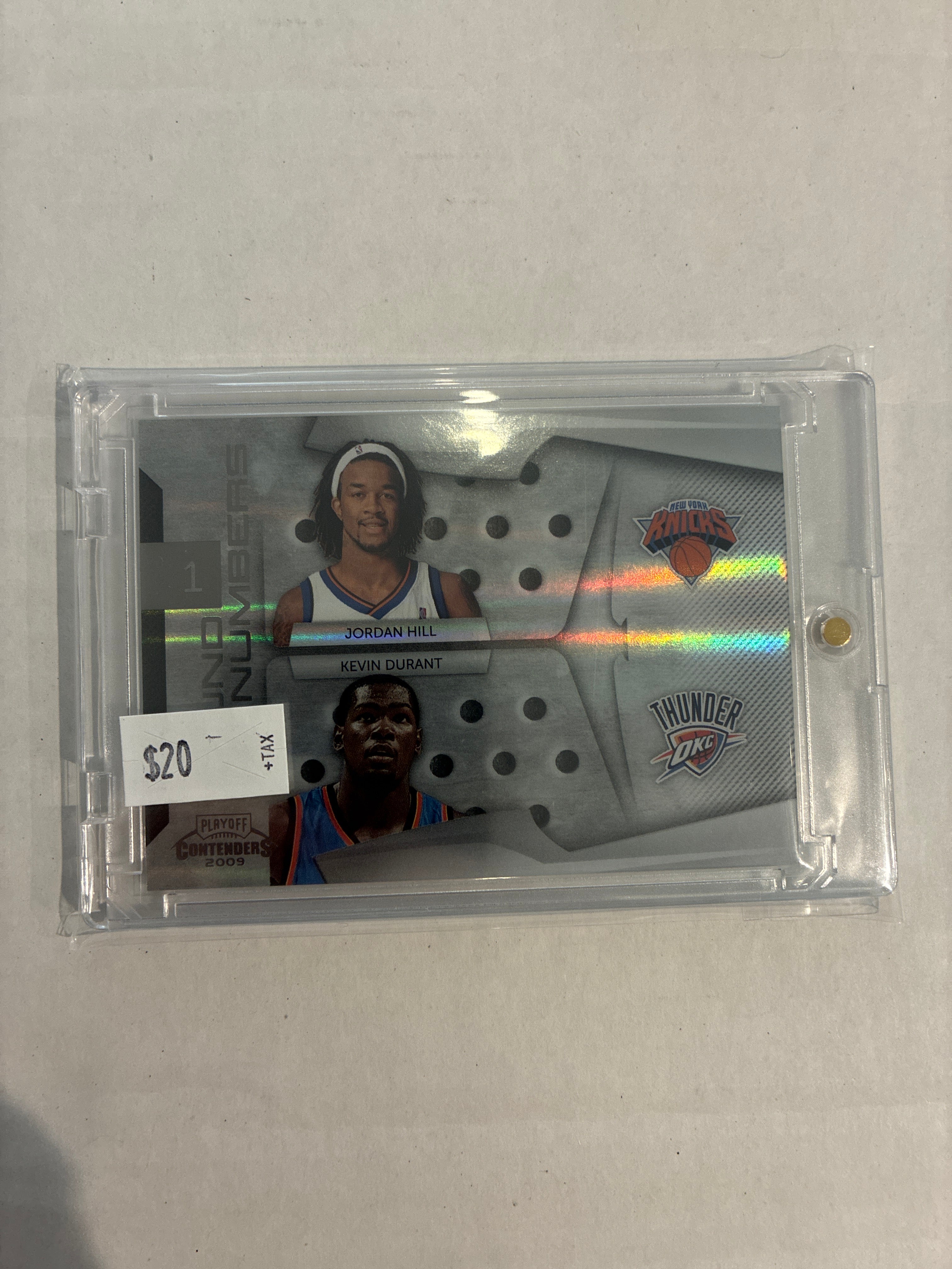 2009 Panini Kevin Durant, Jordan Hill 14/50 #22