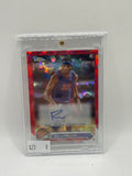 2024 Topps Chrome Rip Hamilton Autogtaph Red Cracked Ice