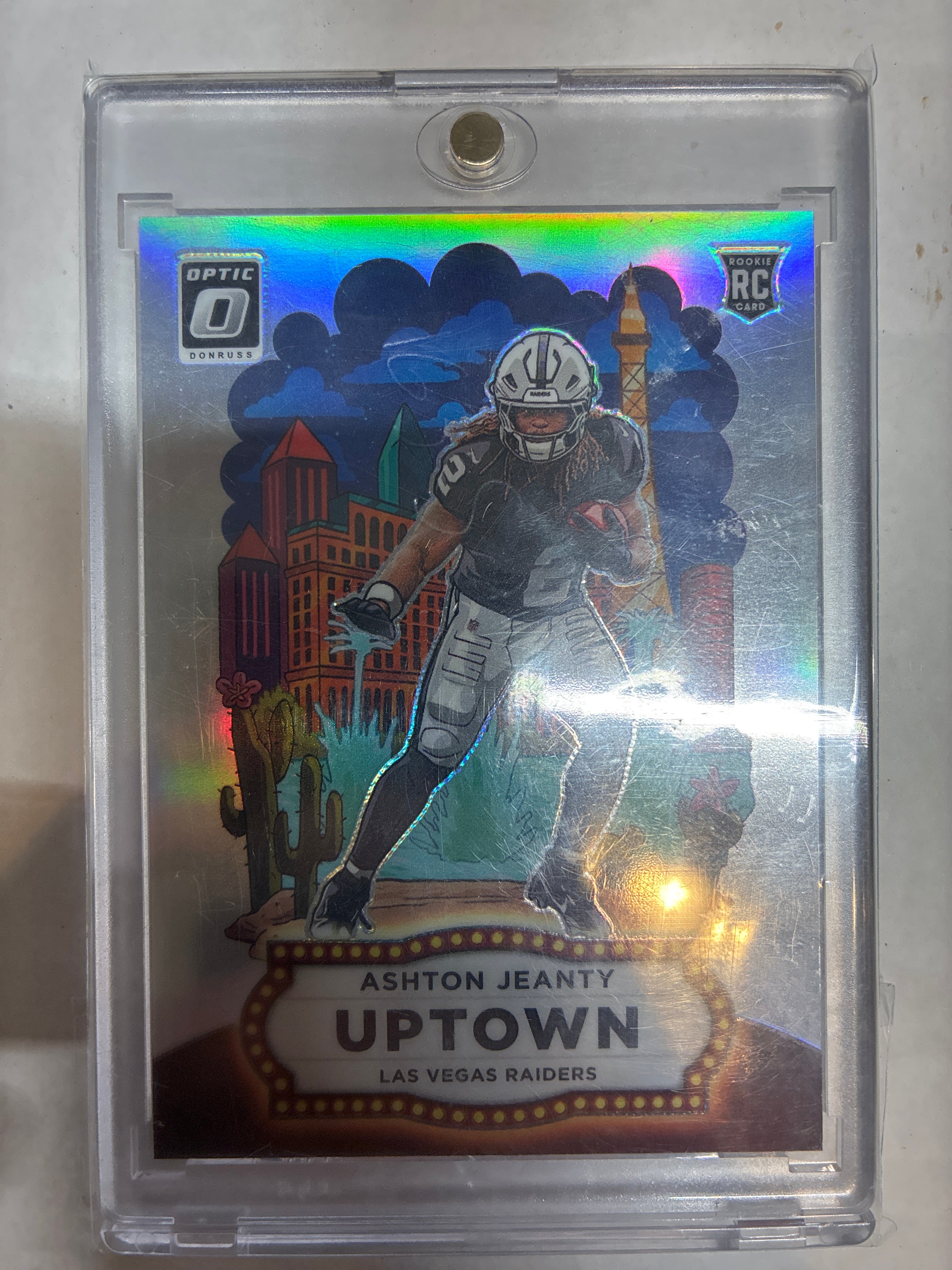 2025 Panini Donruss Optic Uptowns Ashton Jeanty #2