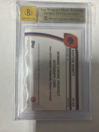 2024 bowman chrome university prospect autographs Ashton Jeanty beckett 9.5 auto 10