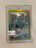 2025 Panini Donruss Chimere Dike Gold Autograph 07/25