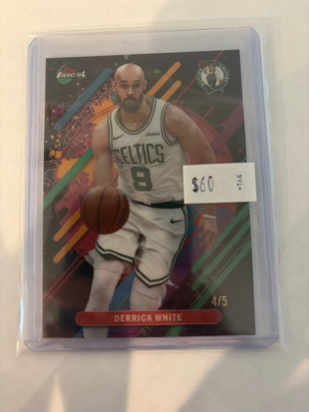 2026 Topps Finest Derek White 4/5