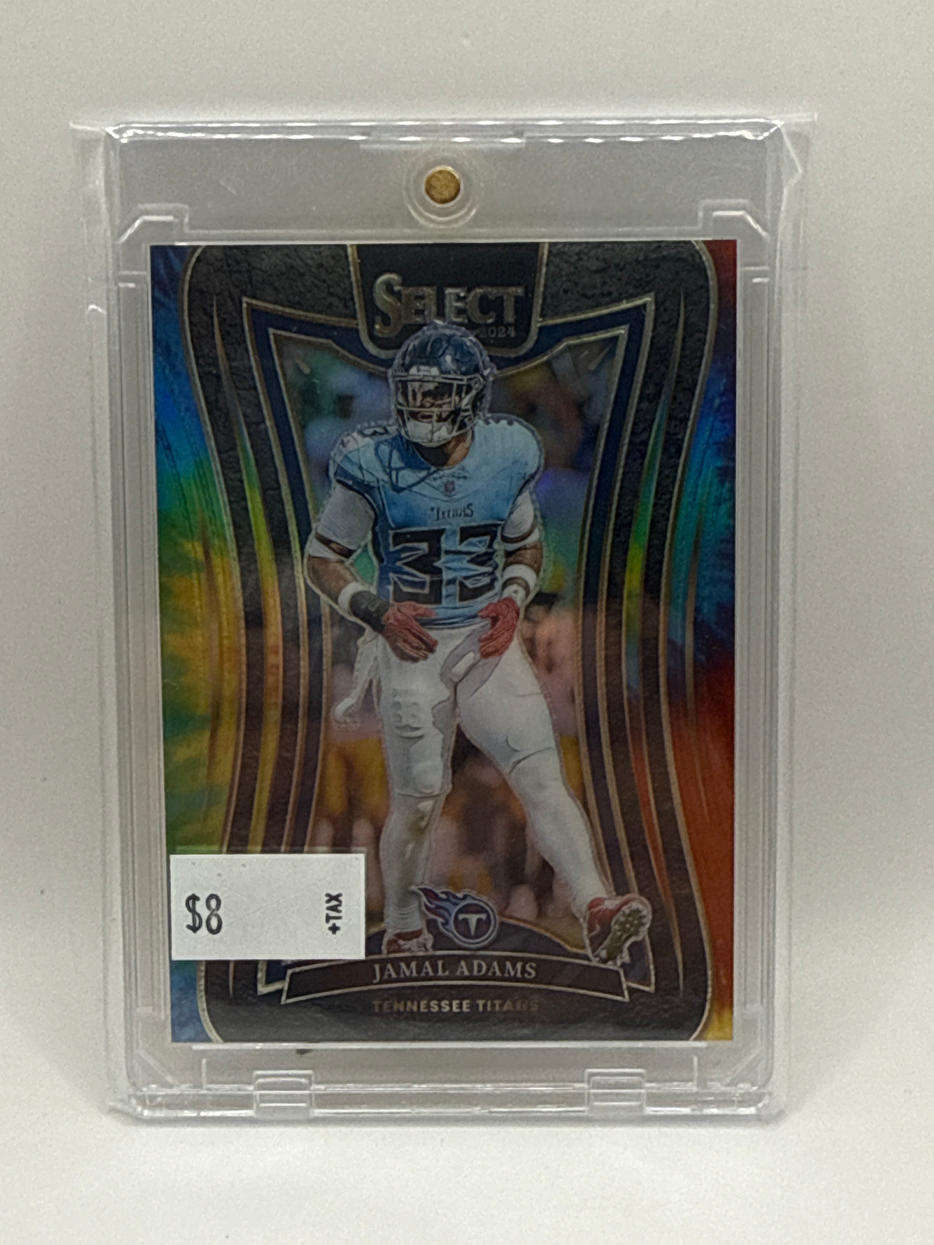 2024 Select Jamal Adams suite level tie-die 12/25