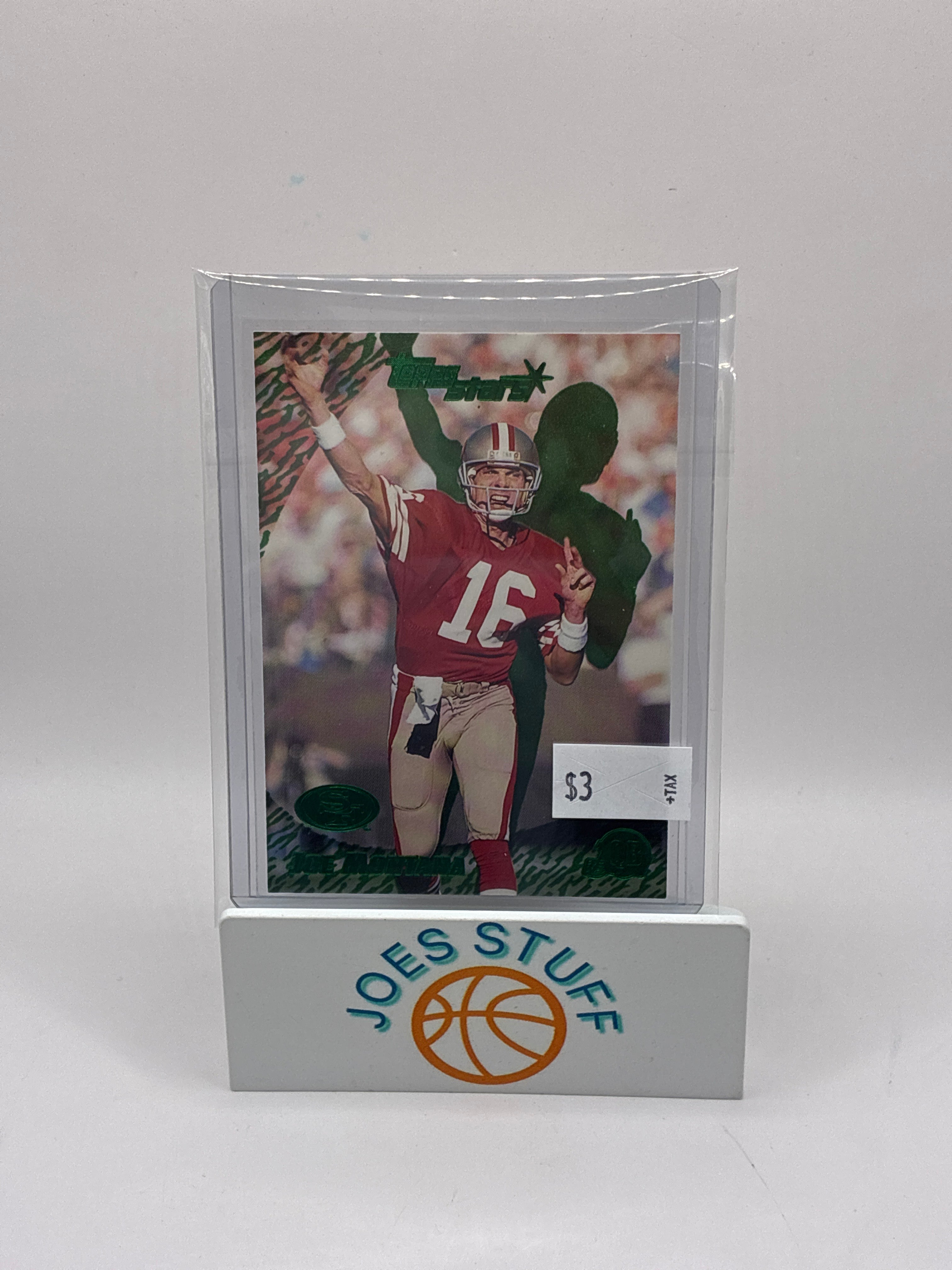 2000 Topps Stars Joe Montana #123 Green 213/299
