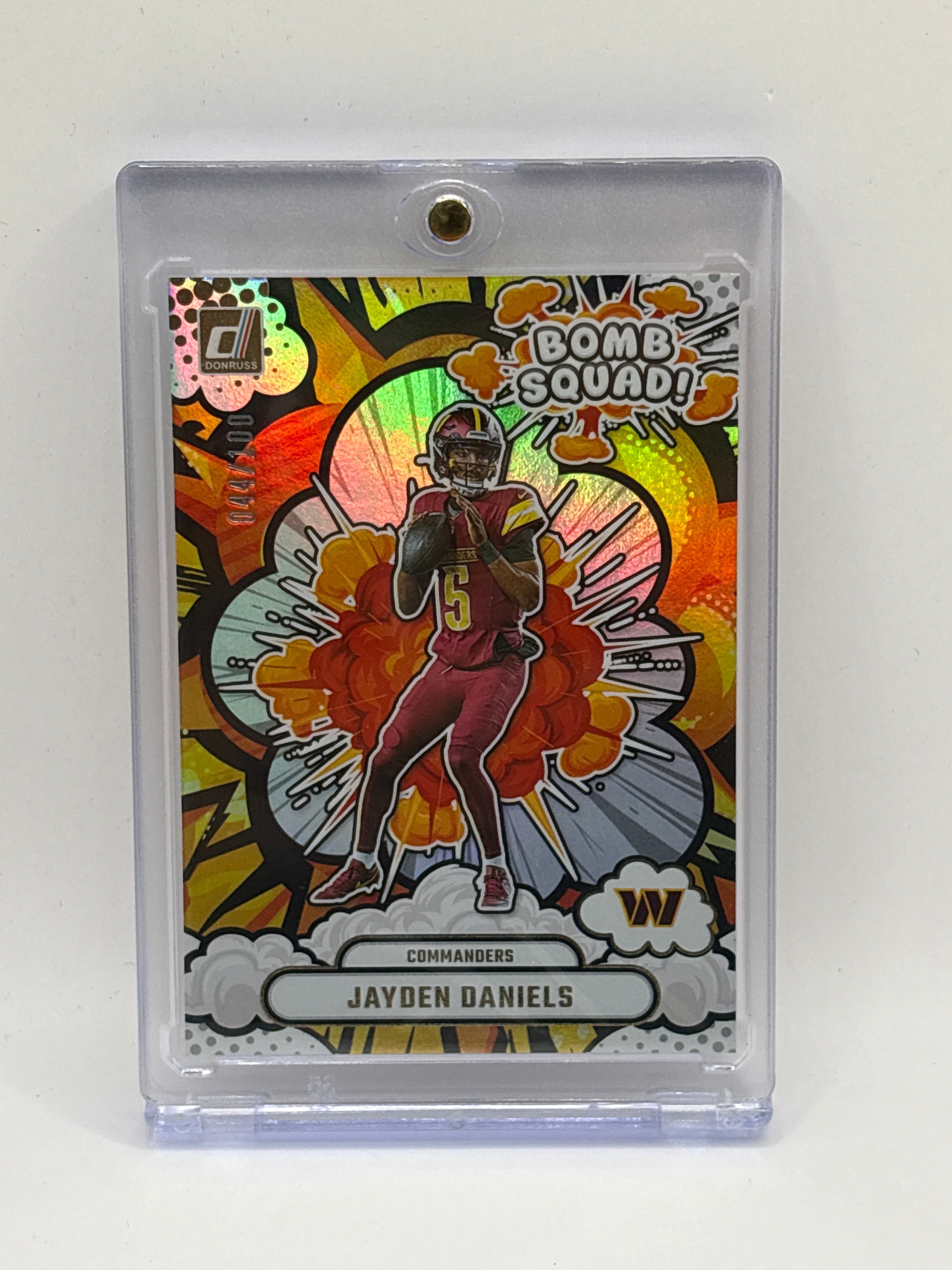 2025 Panini Donruss - Bomb Squad Jayden Daniels #BS-JDS Holo /100