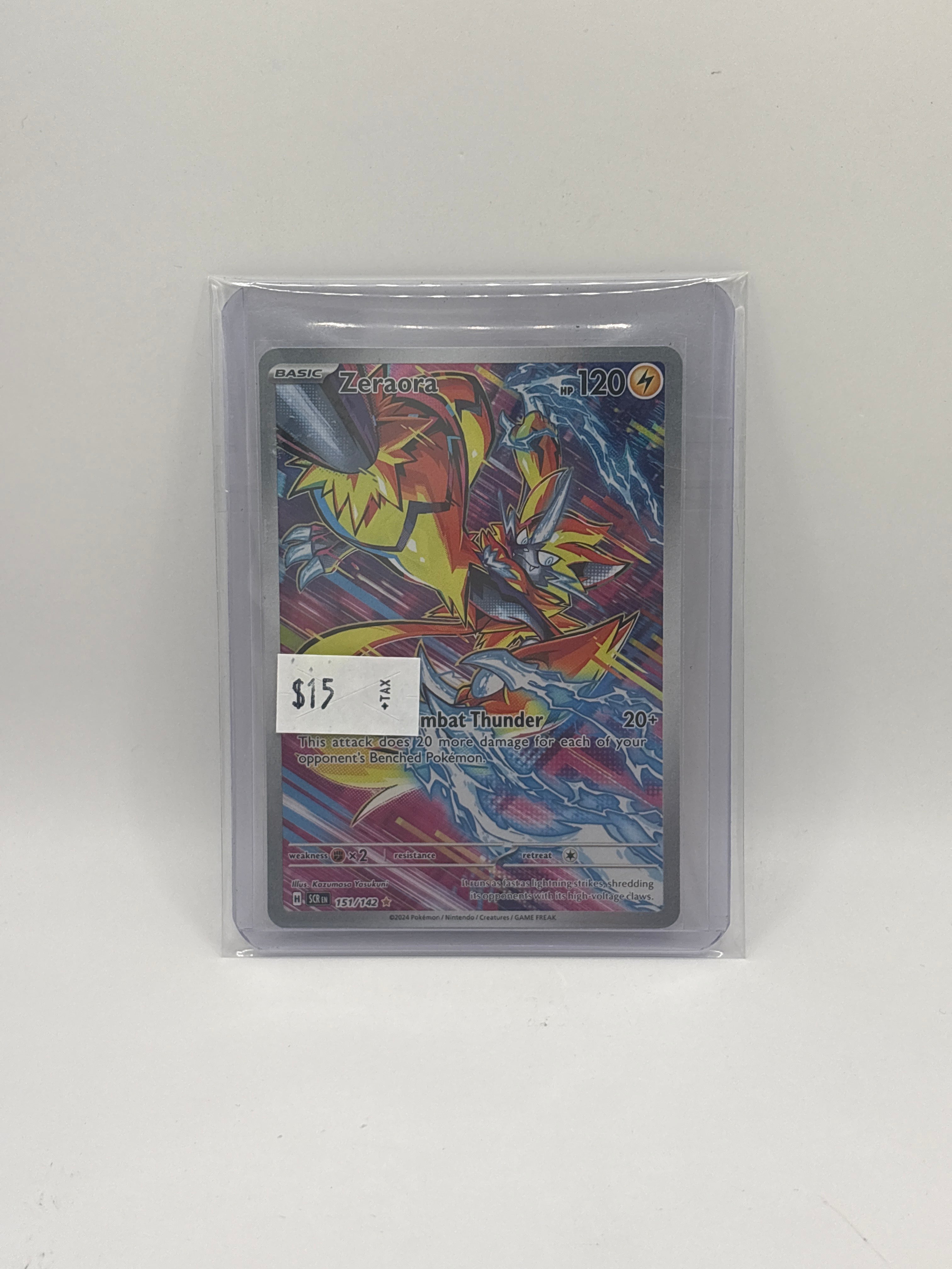 Zeraora 151/142 Sv07: Stellar Crown Holo