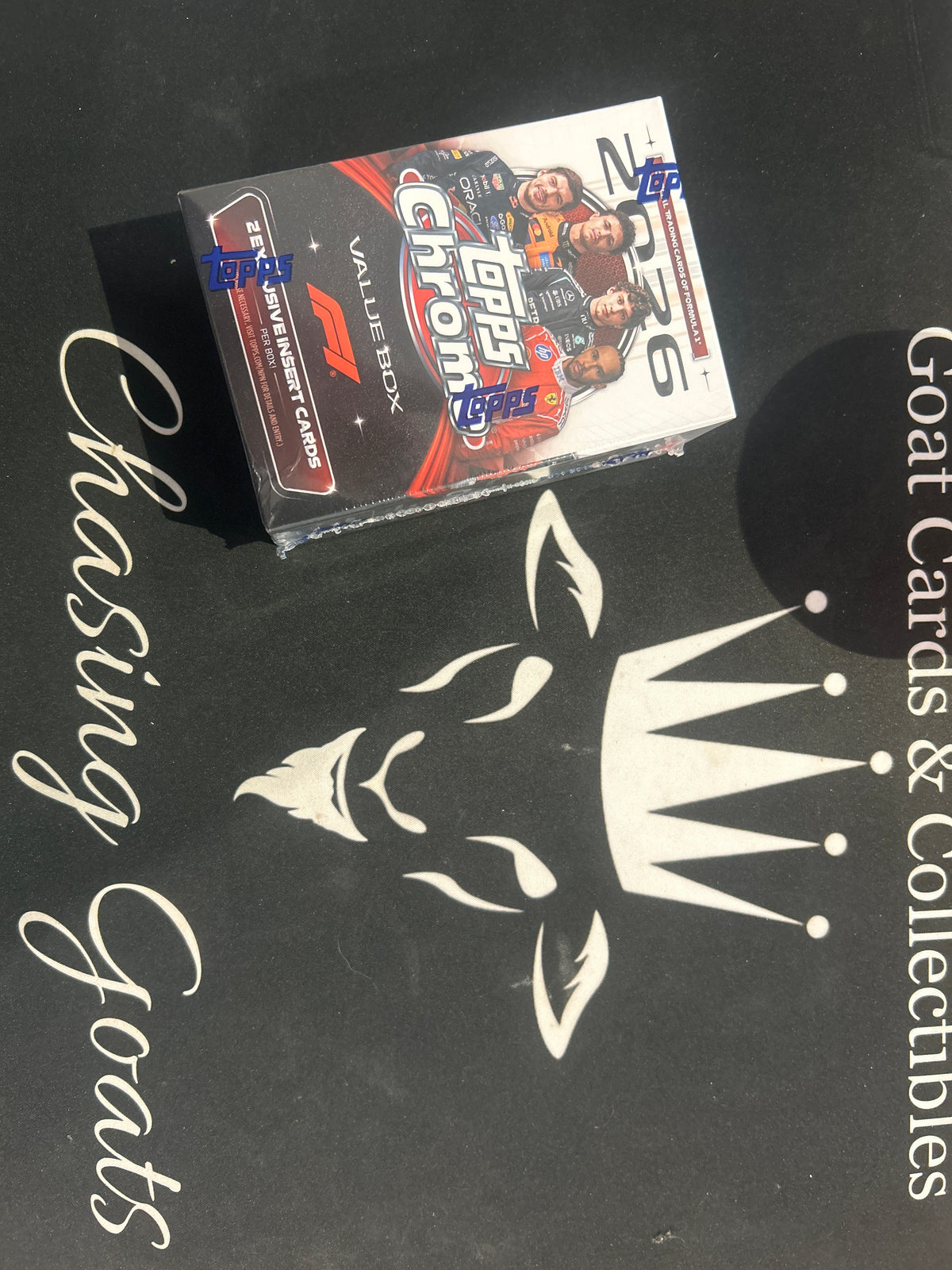2026 Topps Chrome F1 Value box