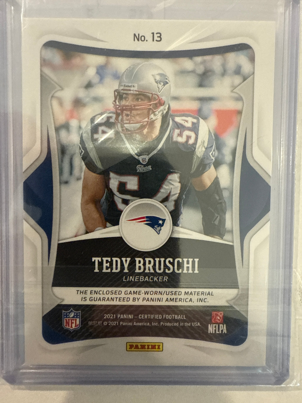 2021 Certified Tedy Bruschi