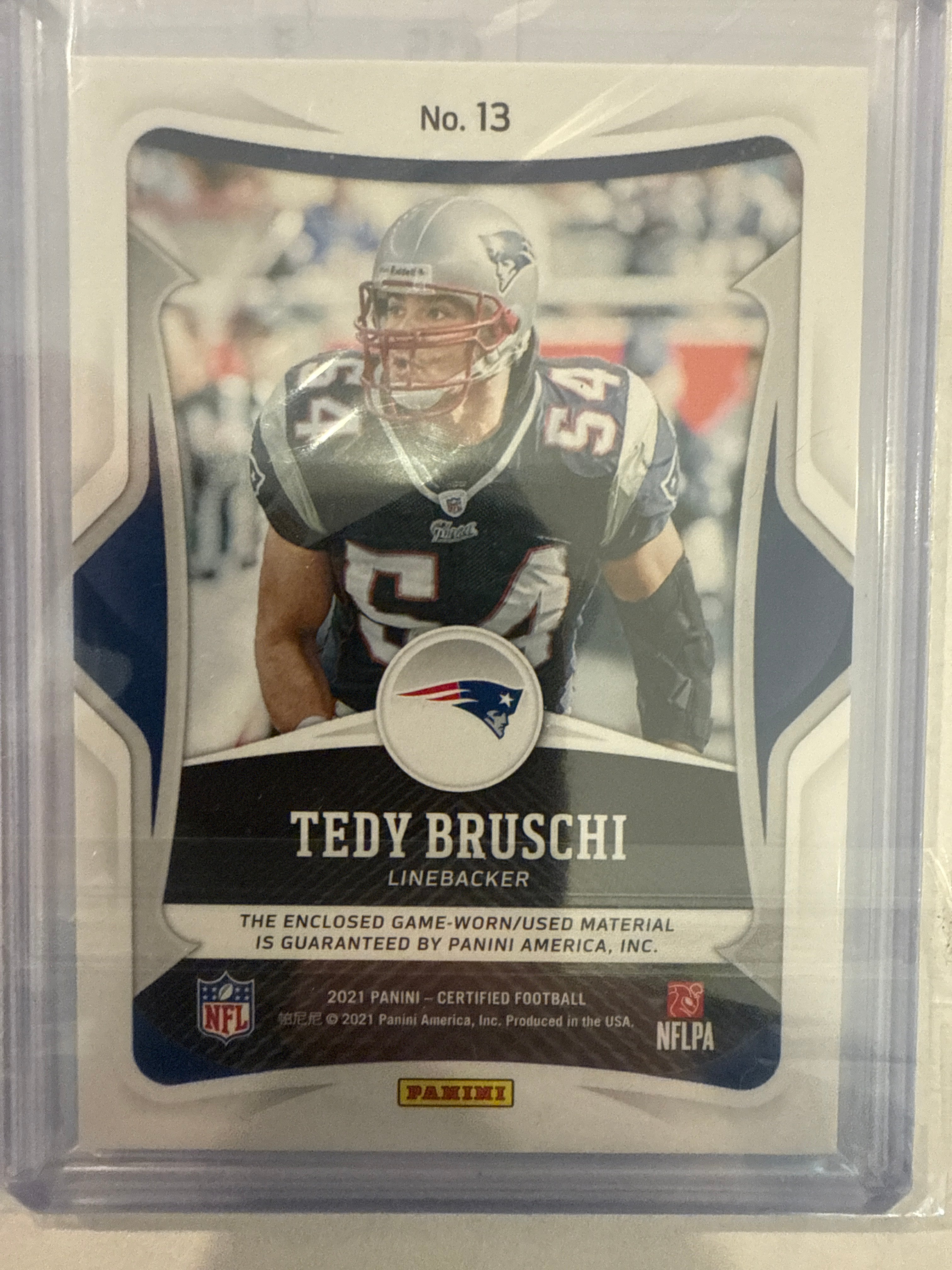 2021 Certified Tedy Bruschi