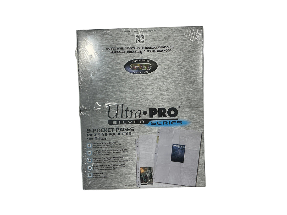 Ultra Pro Silver Series 9 Pocket Page