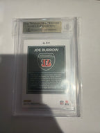 2023 Donruss Downtown Joe Burrow Beckett 9.5