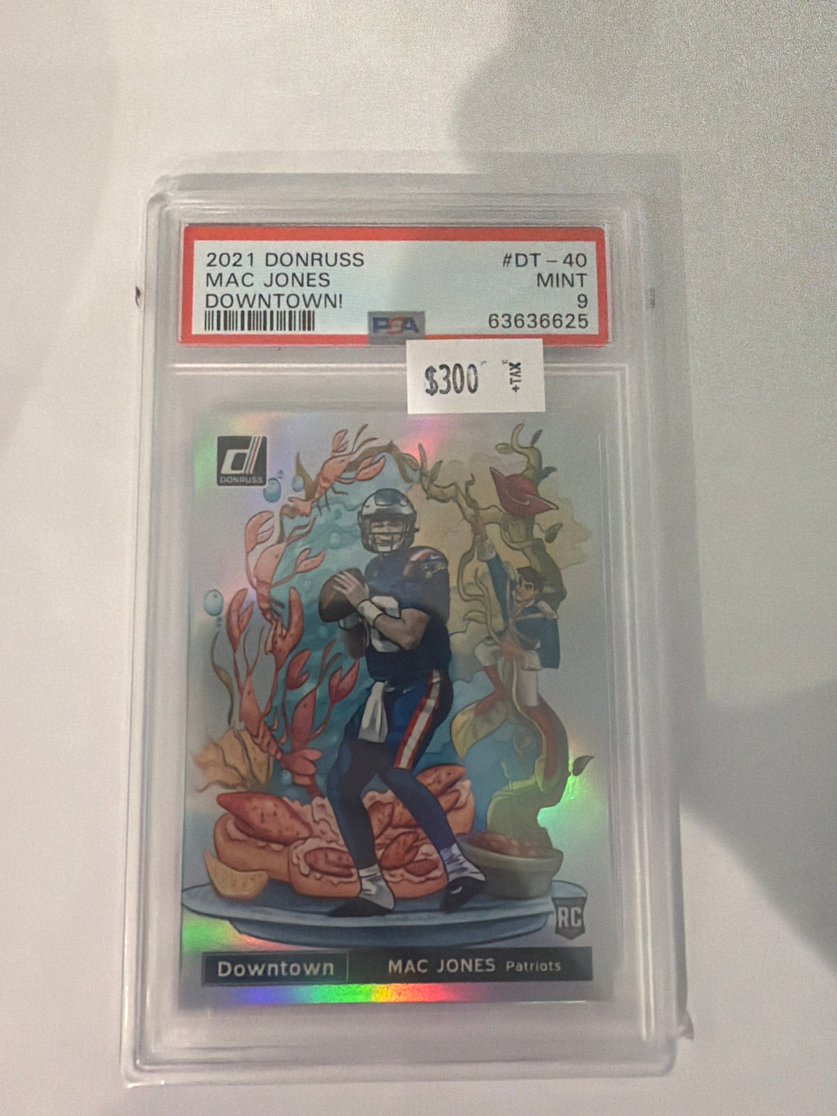 2021 Panini Donruss Mac Jones Downtown Mint 9