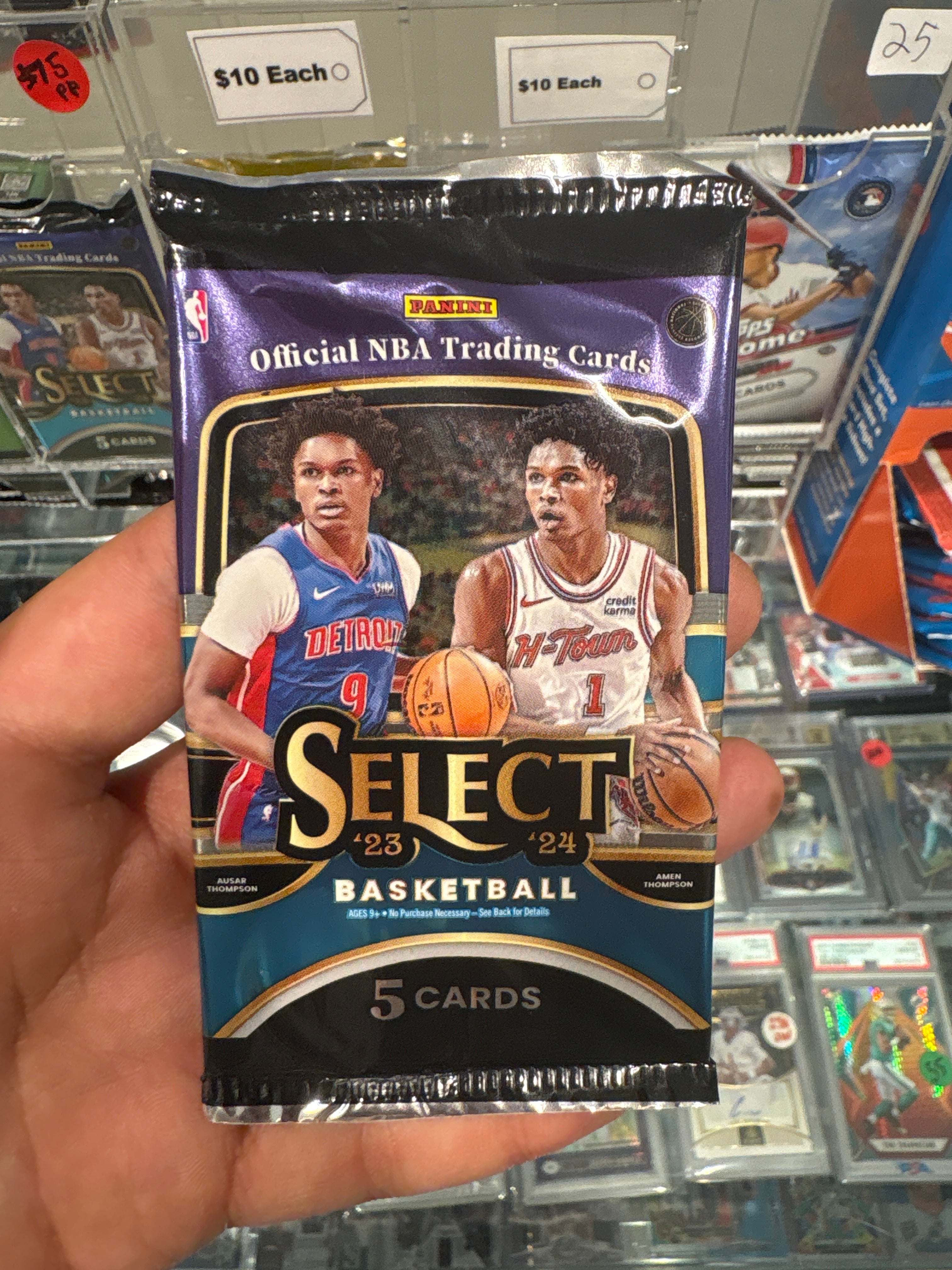 23-24 select basketball hobby pack