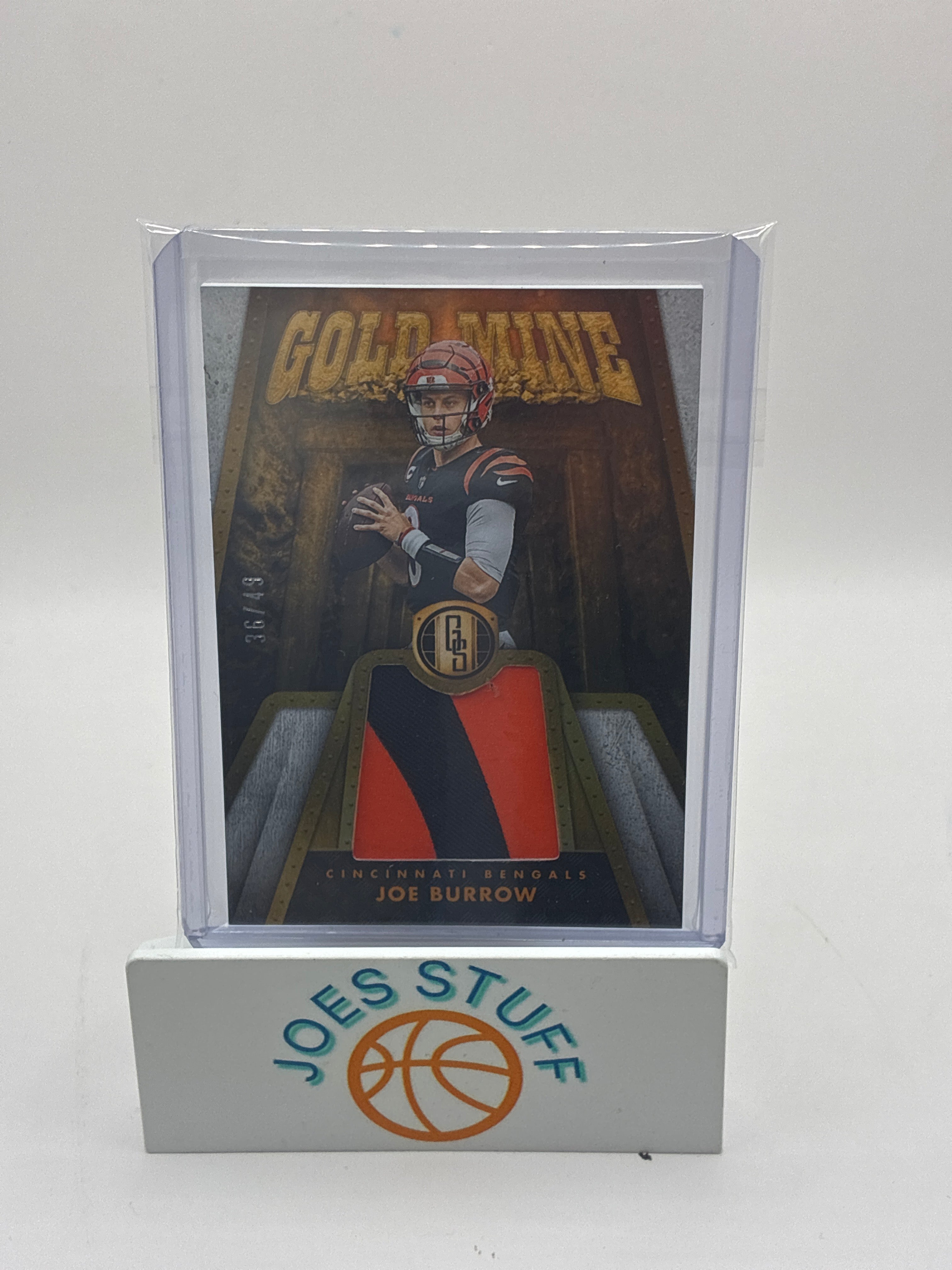 2023 Panini Gold Standard Gold Mine Joe Burrow #3 White Gold 36/49