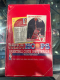 1990-91 NBA Hoops Basketball sealed box