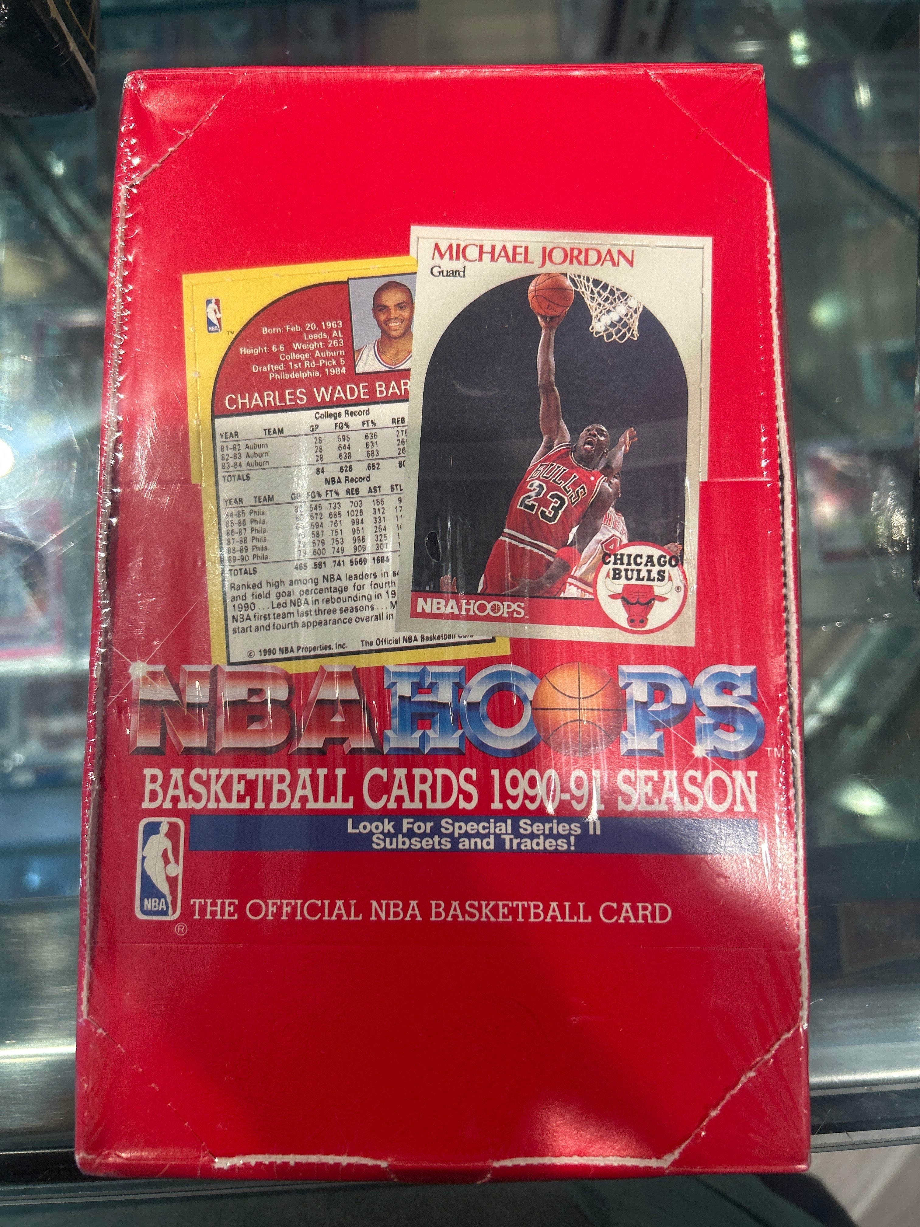 1990-91 NBA Hoops Basketball sealed box